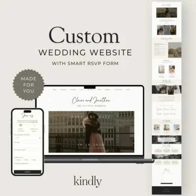 Personalized Wedding Website - WW12