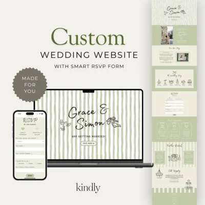 Personalized Wedding Website - WW11